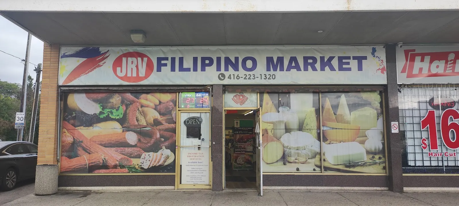 JRV Filipino Market, grocery shop at 4949 Bathurst Street in North York, Toronto