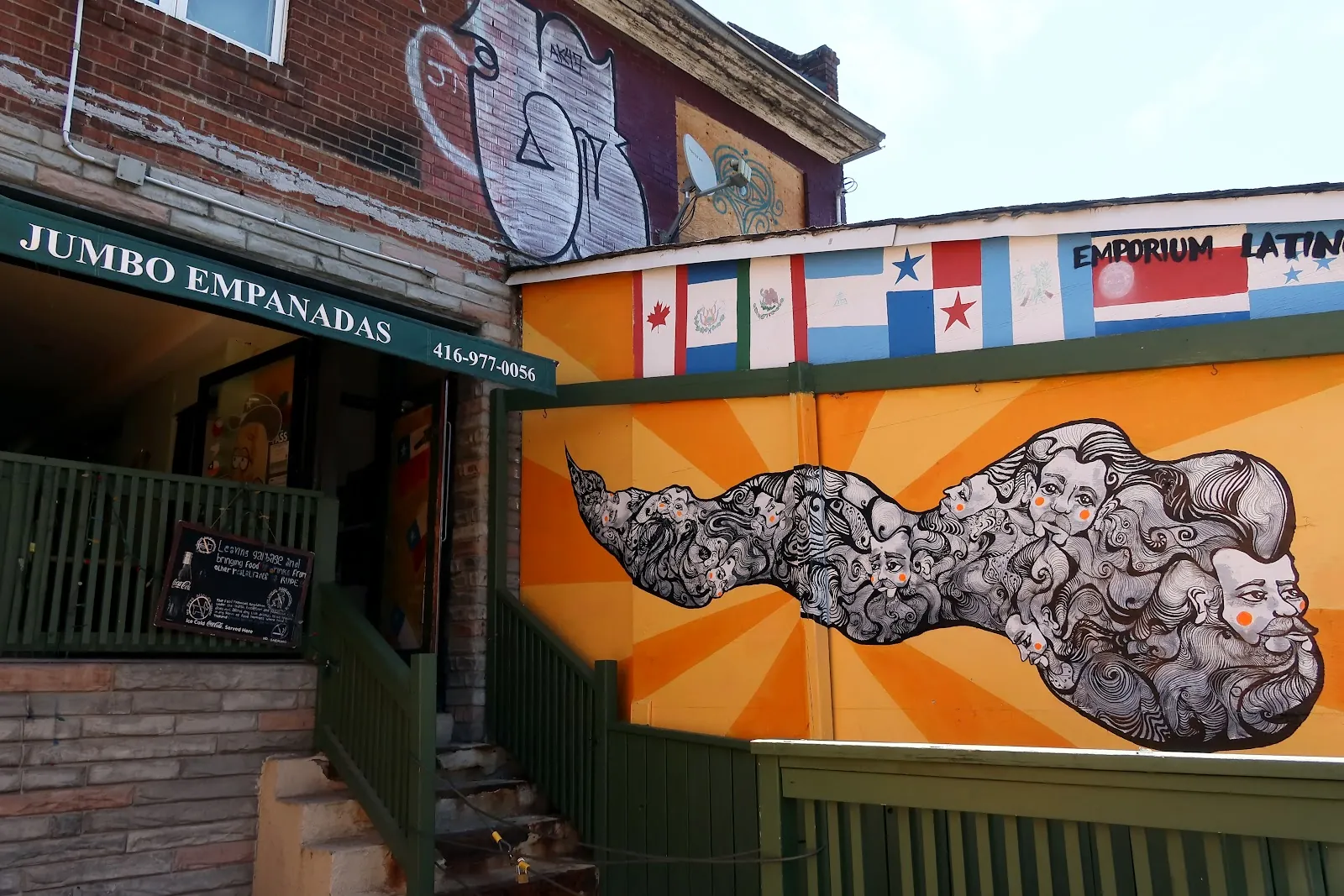 Jumbo Empanadas, latin american kitchen at 245 Augusta Avenue in Old Toronto, Toronto