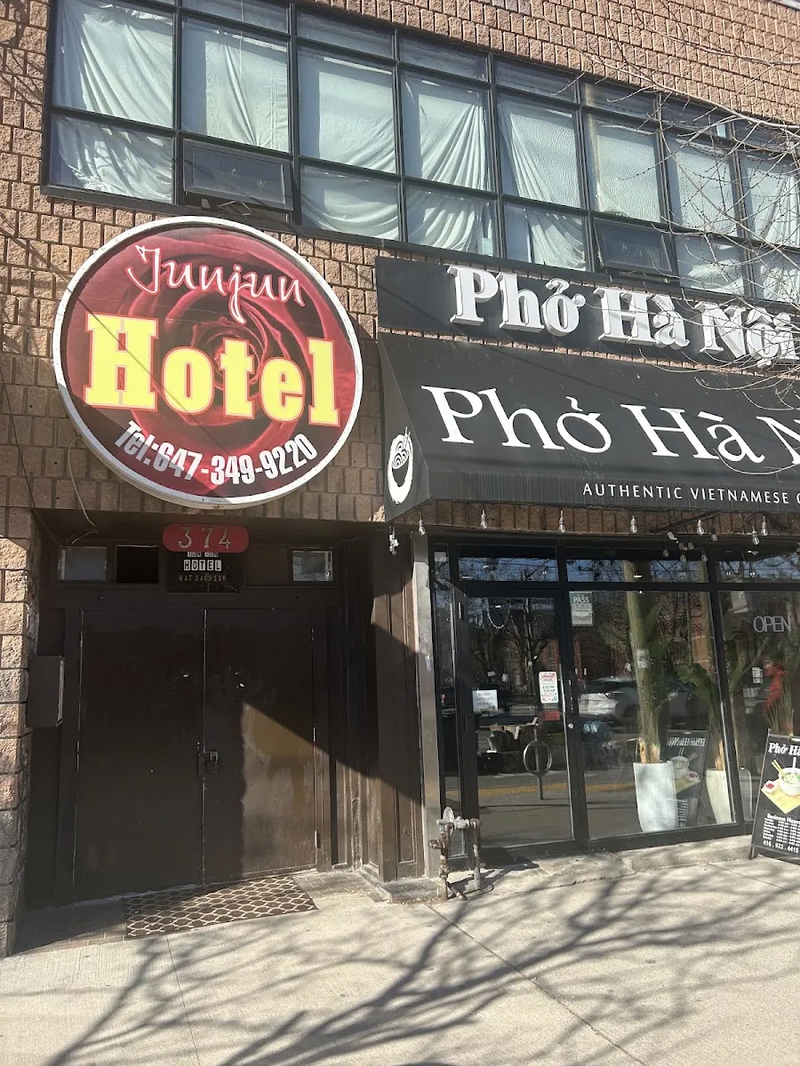 Junjun Hotel, hotel at 374 College Street in Old Toronto, Toronto