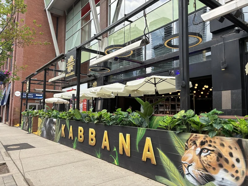 Kabbana Bar + Grill Restaurant Toronto, middle eastern kitchen at 132 John Street in Old Toronto, Toronto