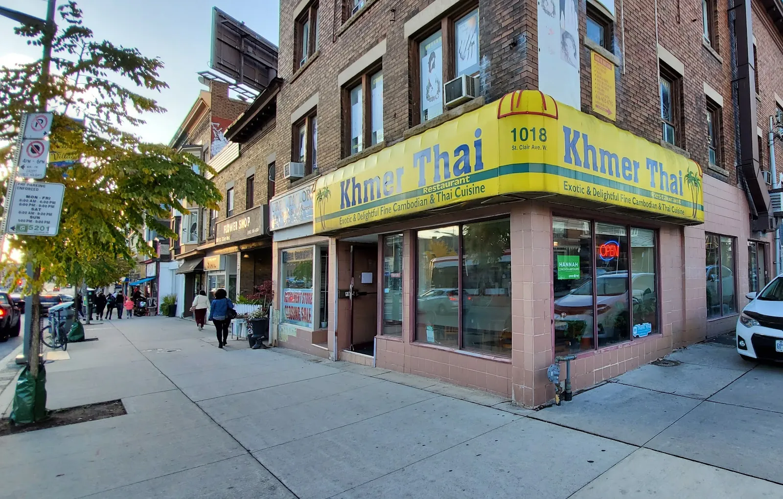 Khmer Thai Restaurant, thai kitchen at 1018 Saint Clair Avenue West in York, Toronto