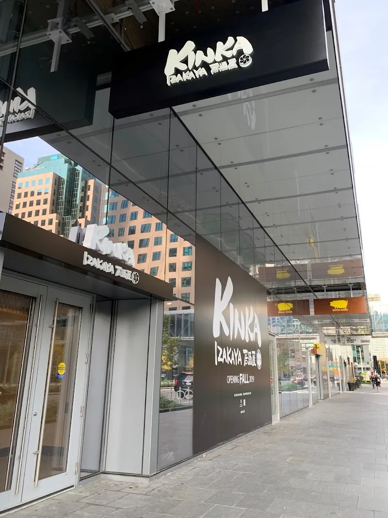 KINKA SUSHI BAR IZAKAYA HARBOURFRONT, japanese kitchen at 110 Harbour Street in Old Toronto, Toronto