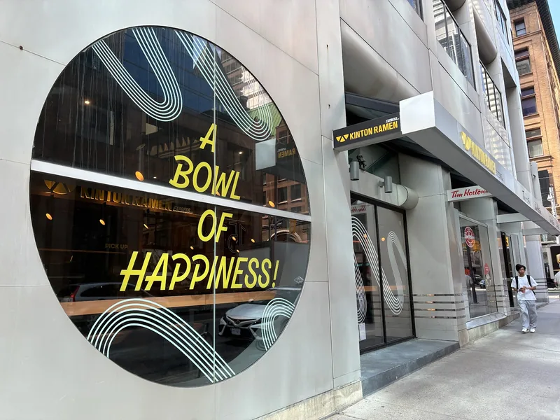 KINTON RAMEN YONGE X RICHMOND, japanese kitchen at 1 Richmond Street West in Old Toronto, Toronto