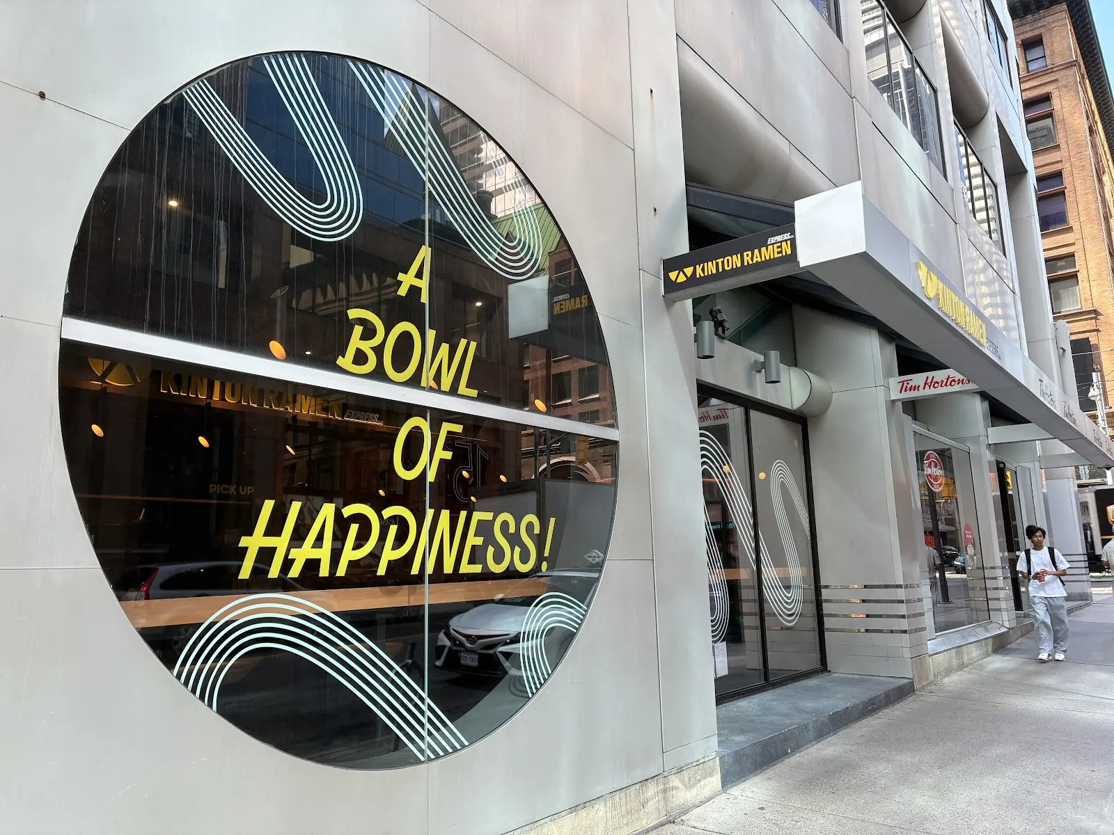 KINTON RAMEN YONGE X RICHMOND, japanese kitchen at 1 Richmond Street West in Old Toronto, Toronto