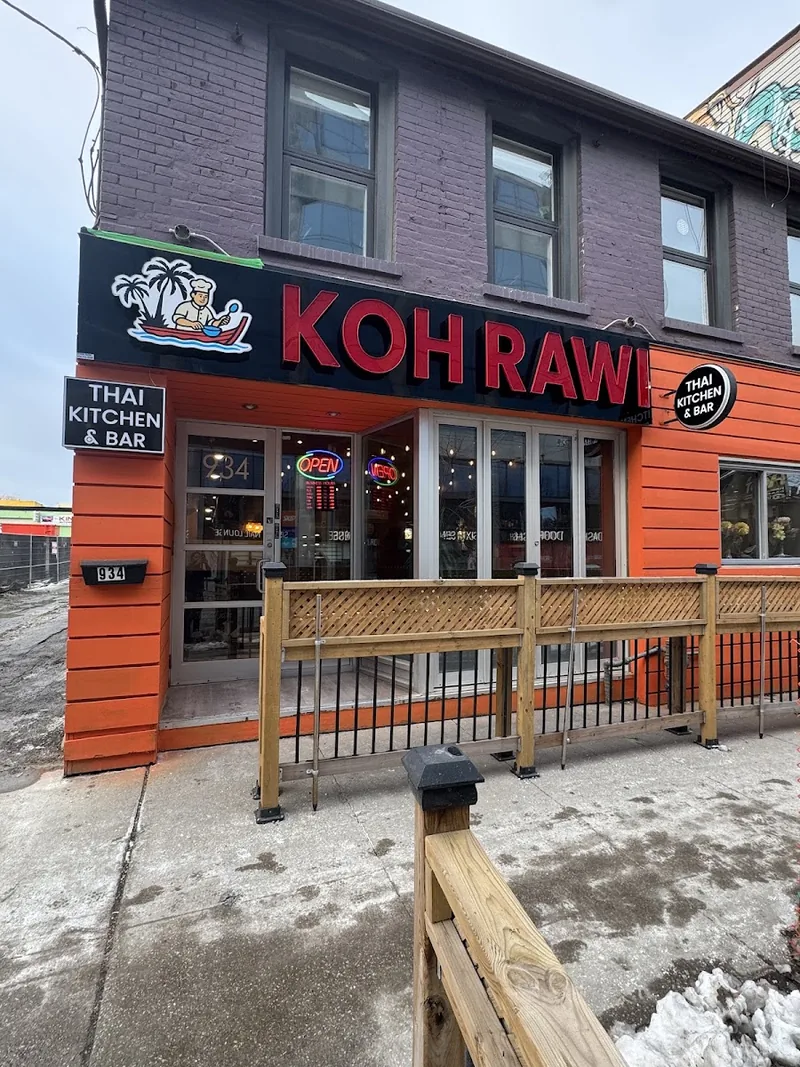 Koh Rawi Thai Kitchen & Bar, thai kitchen at 934 King Street West in Old Toronto, Toronto