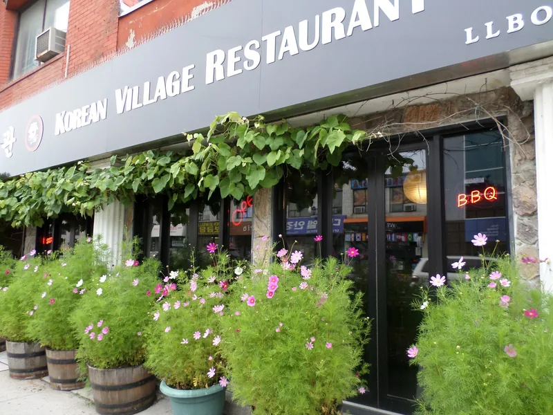 Korean Village Restaurant, korean kitchen at 628 Bloor Street West in Old Toronto, Toronto