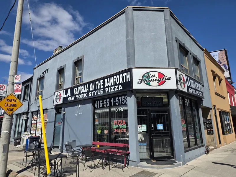 La Famiglia On The Danforth, italian kitchen at 2318 Danforth Avenue in East York, Toronto