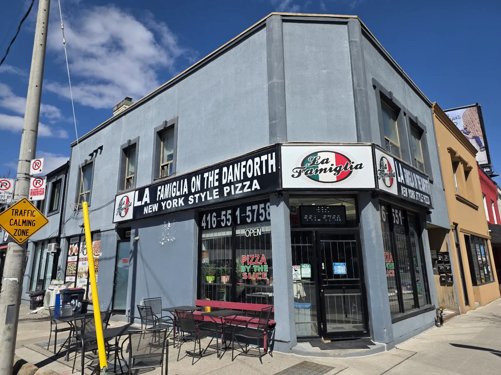 La Famiglia On The Danforth, italian kitchen at 2318 Danforth Avenue in East York, Toronto