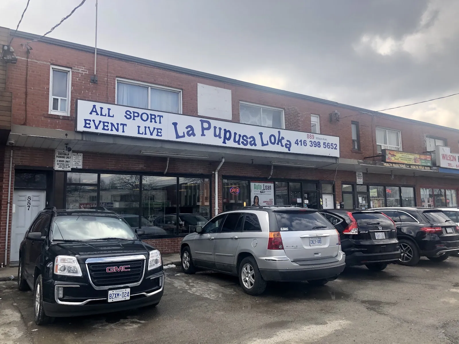 La Pupusa Loka, latin american kitchen at 889 Wilson Avenue in North York, Toronto