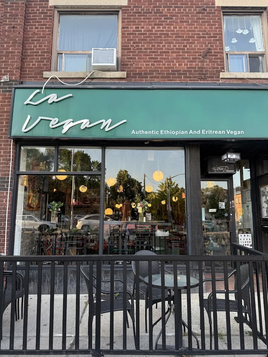 La Vegan Ethiopian & Eritrean Vegan Cuisine, african kitchen at 1450 Danforth Avenue in East York, Toronto