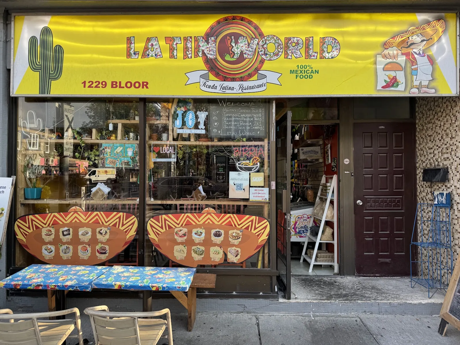 Latin World Store, mexican kitchen at 1229 Bloor Street West in Old Toronto, Toronto