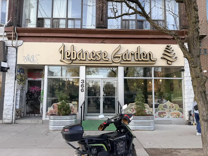 Lebanese Garden, middle eastern kitchen at 366 College Street in Old Toronto, Toronto