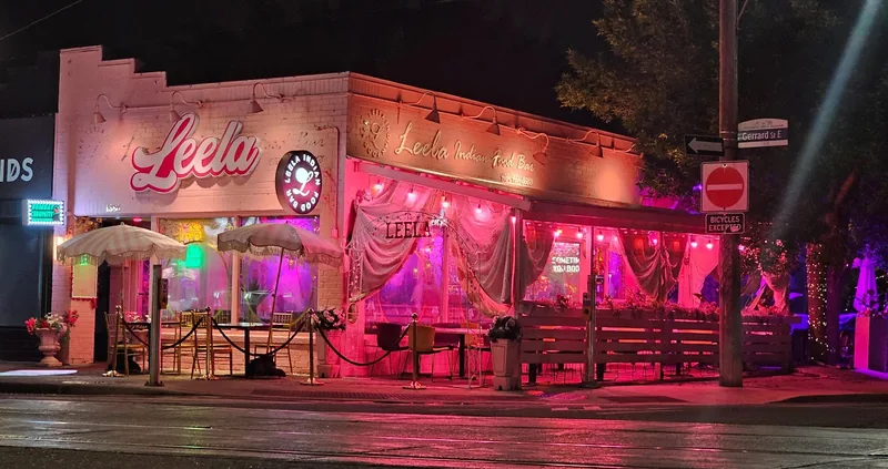Leela Indian Restaurant (Gerrard), indian kitchen at 1386 Gerrard Street East in Old Toronto, Toronto