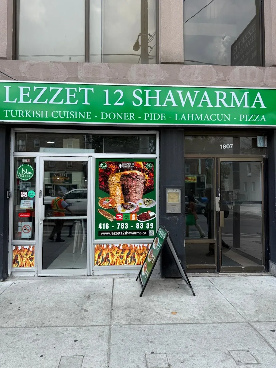 LEZZET12 SHAWARMA, middle eastern kitchen at 1807 Eglinton Avenue West in York, Toronto