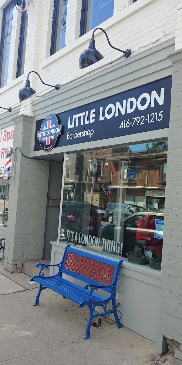 Little London Barbershop, hair salon at 1045 Gerrard Street East in Old Toronto, Toronto