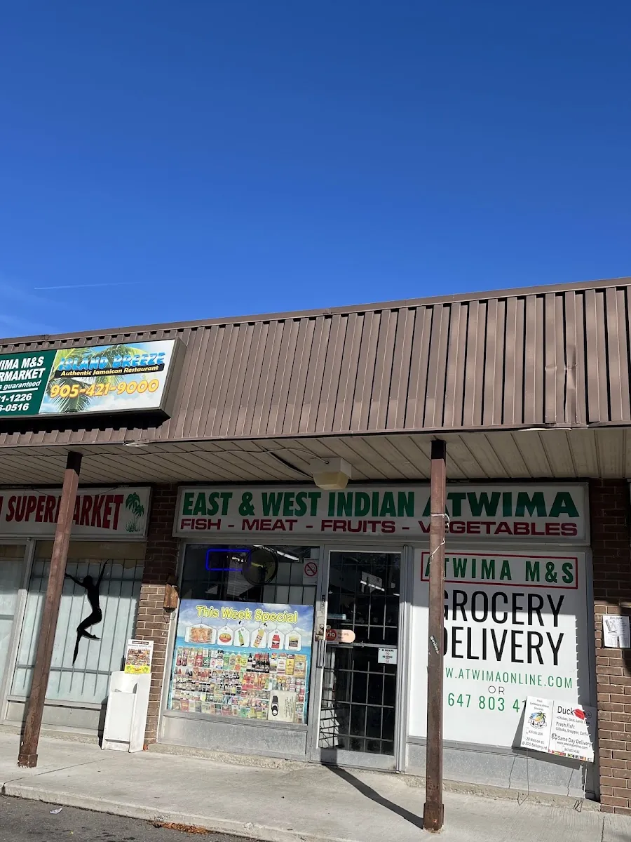 M & S West Indian Supermarket (Atwima M&S Supermarket), grocery shop at 28 Nelson Street in Scarborough, Toronto