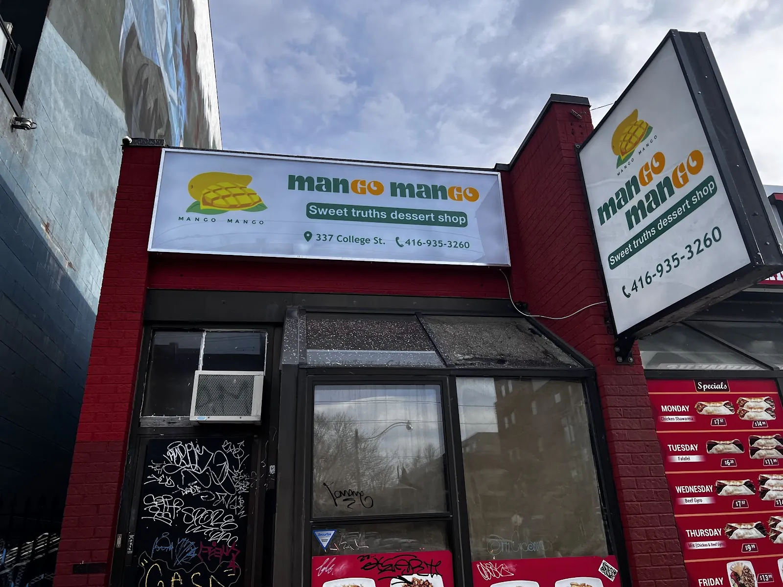 mango mango, bakery at 337 College Street in Old Toronto, Toronto