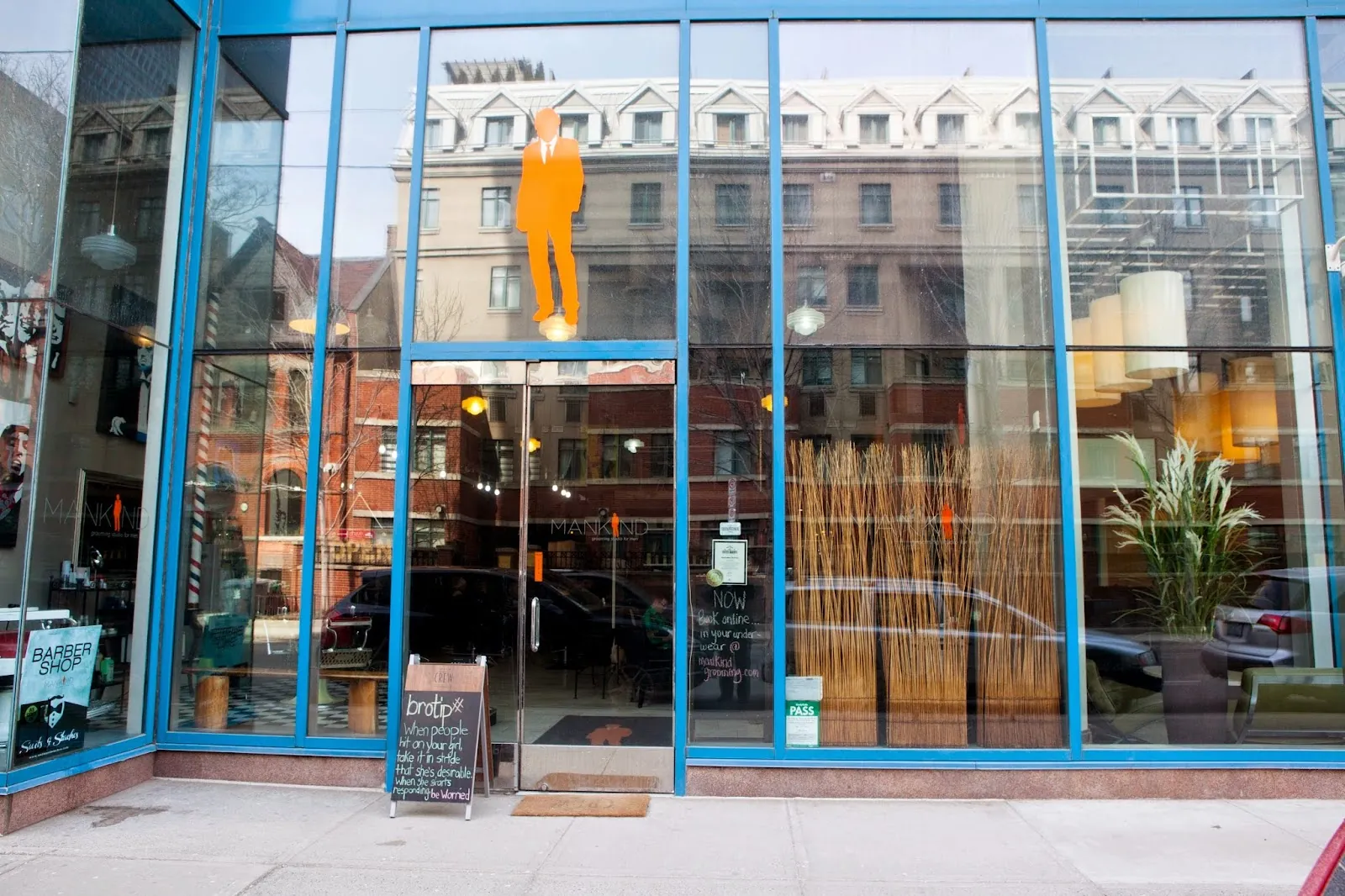 Mankind Grooming, hair salon at 477 Richmond Street West in Old Toronto, Toronto
