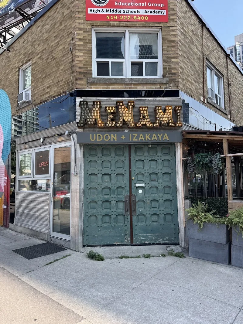MeNami Udon & Izakaya, japanese kitchen at 5469 Yonge Street in North York, Toronto