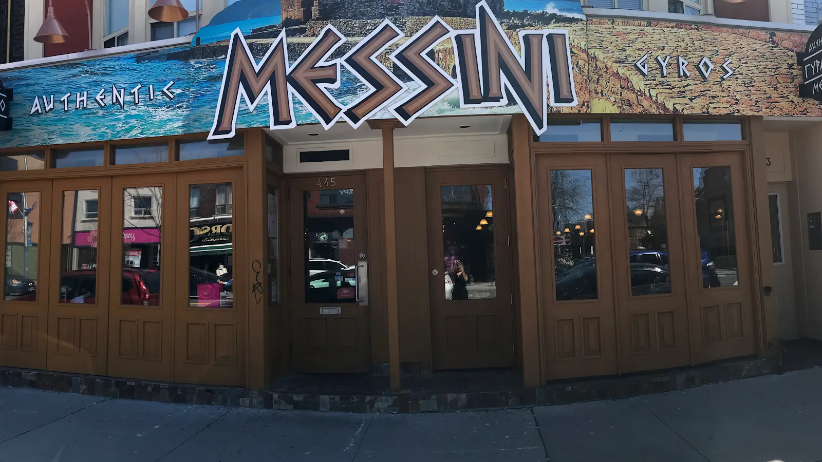 Messini Authentic Gyros, greek kitchen at 445 Danforth Avenue in Old Toronto, Toronto