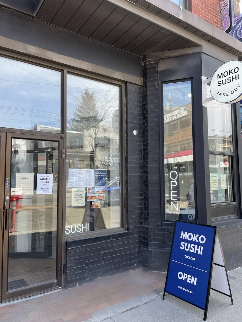 MOKO SUSHI, japanese kitchen at 755 Dundas Street West in Old Toronto, Toronto