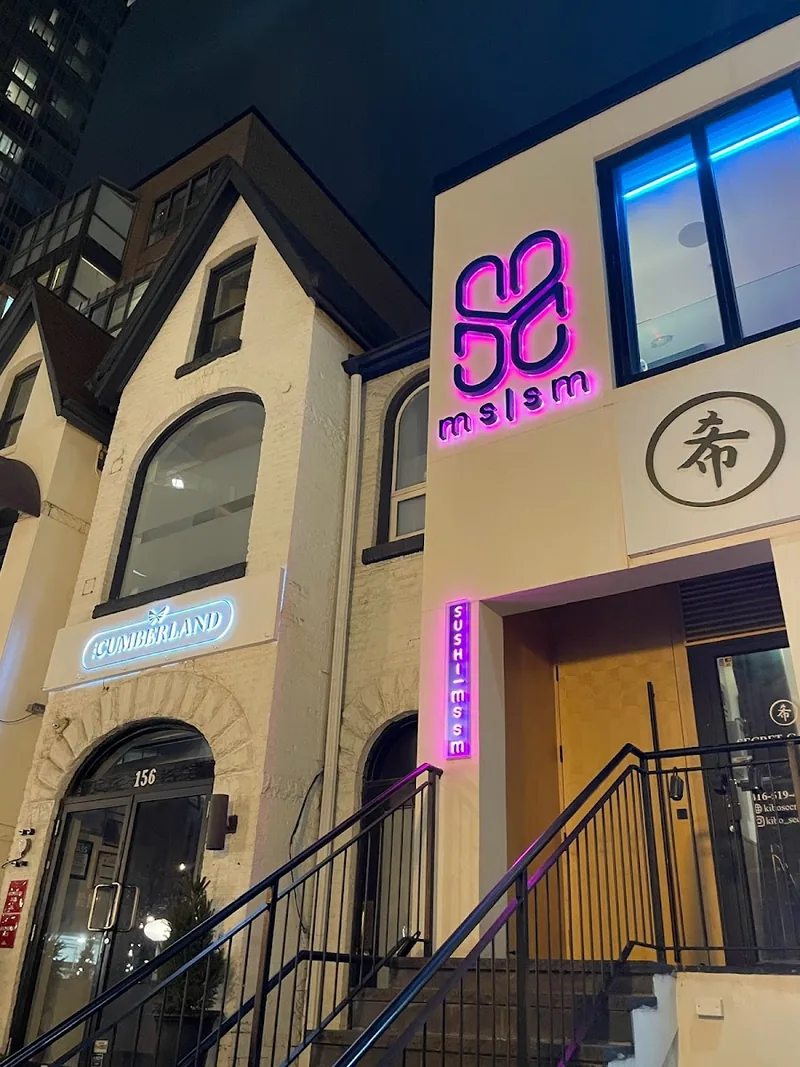 MSSM Yorkville, japanese kitchen at 154 Cumberland Street in Old Toronto, Toronto