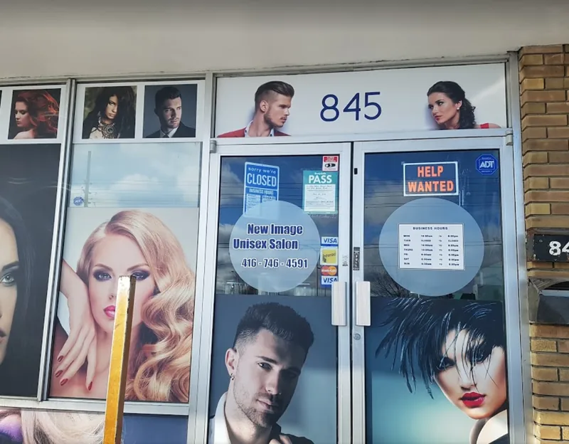 New Image Unisex Salon, beauty salon at 845 Albion Road in Etobicoke, Toronto
