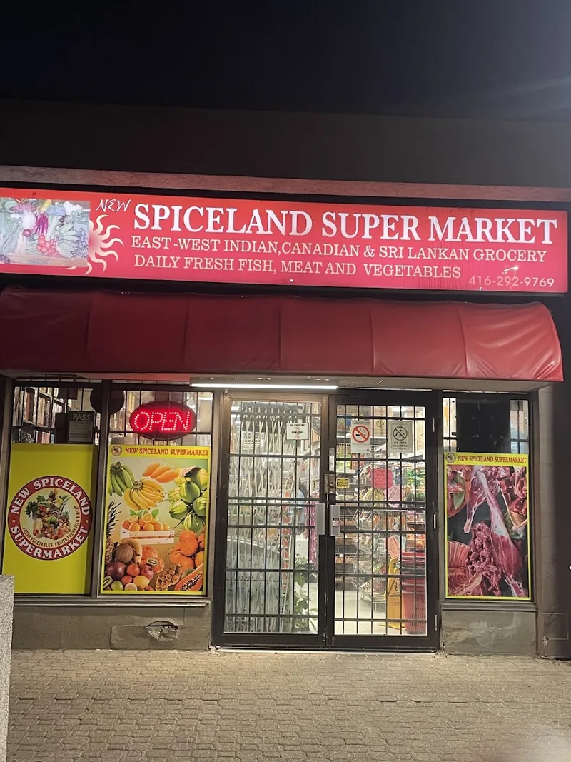 New Spiceland Super Market, grocery shop at 5790 Sheppard Avenue East in Scarborough, Toronto