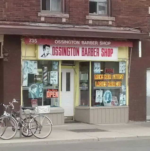Ossington Barber Shop, hair salon at 735 Ossington Avenue in Old Toronto, Toronto