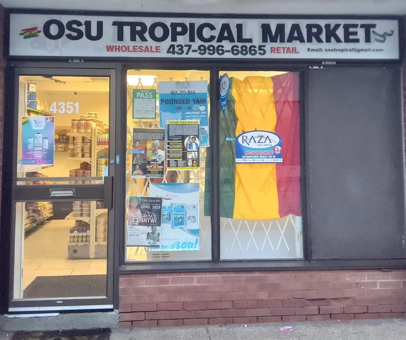 OSU TROPICAL MARKET, grocery shop at 3650 Weston Road in Etobicoke, Toronto
