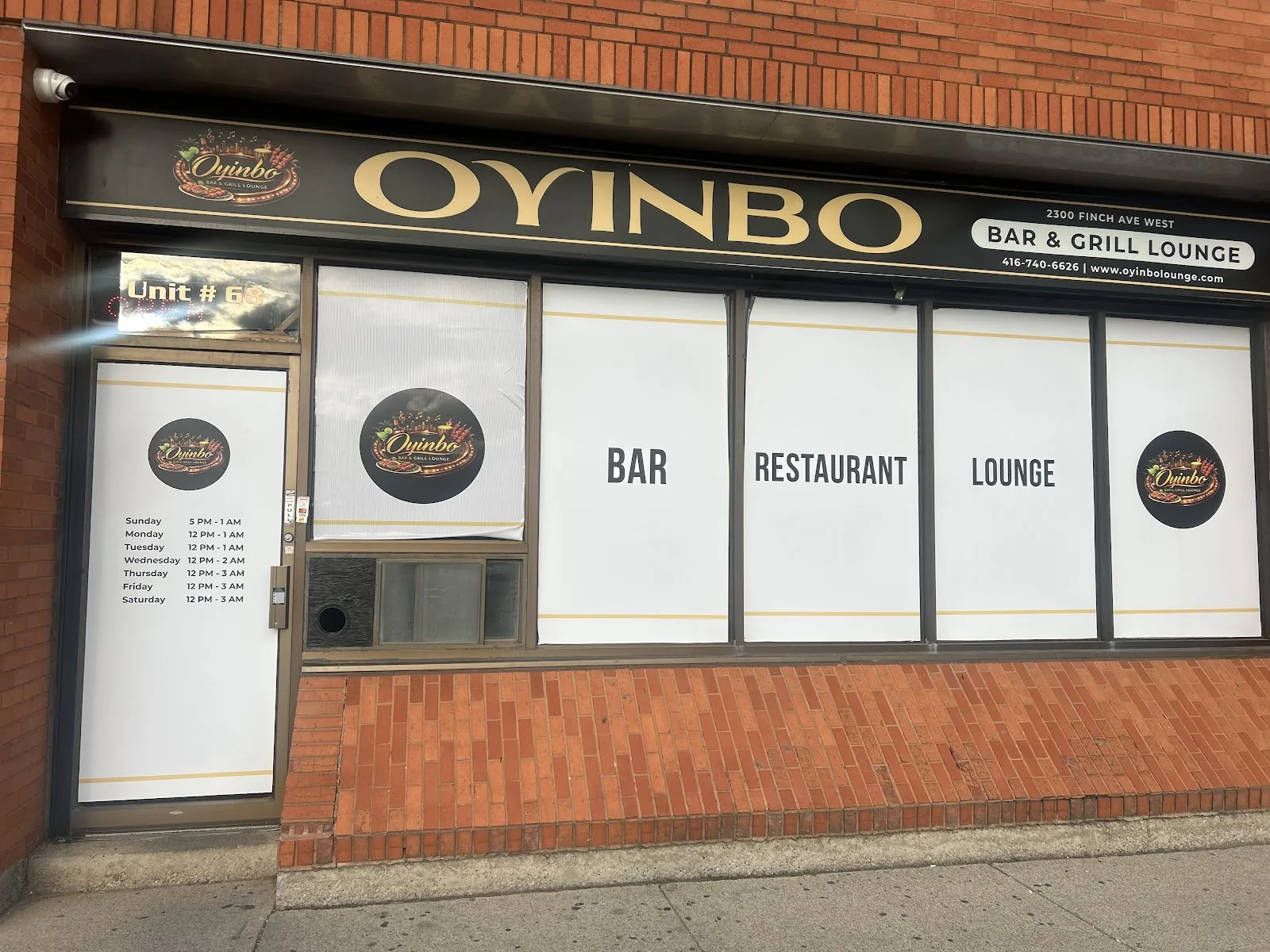 OYINBO LOUNGE & RESTAURANT, african kitchen at 2300 Finch Avenue West in Etobicoke, Toronto