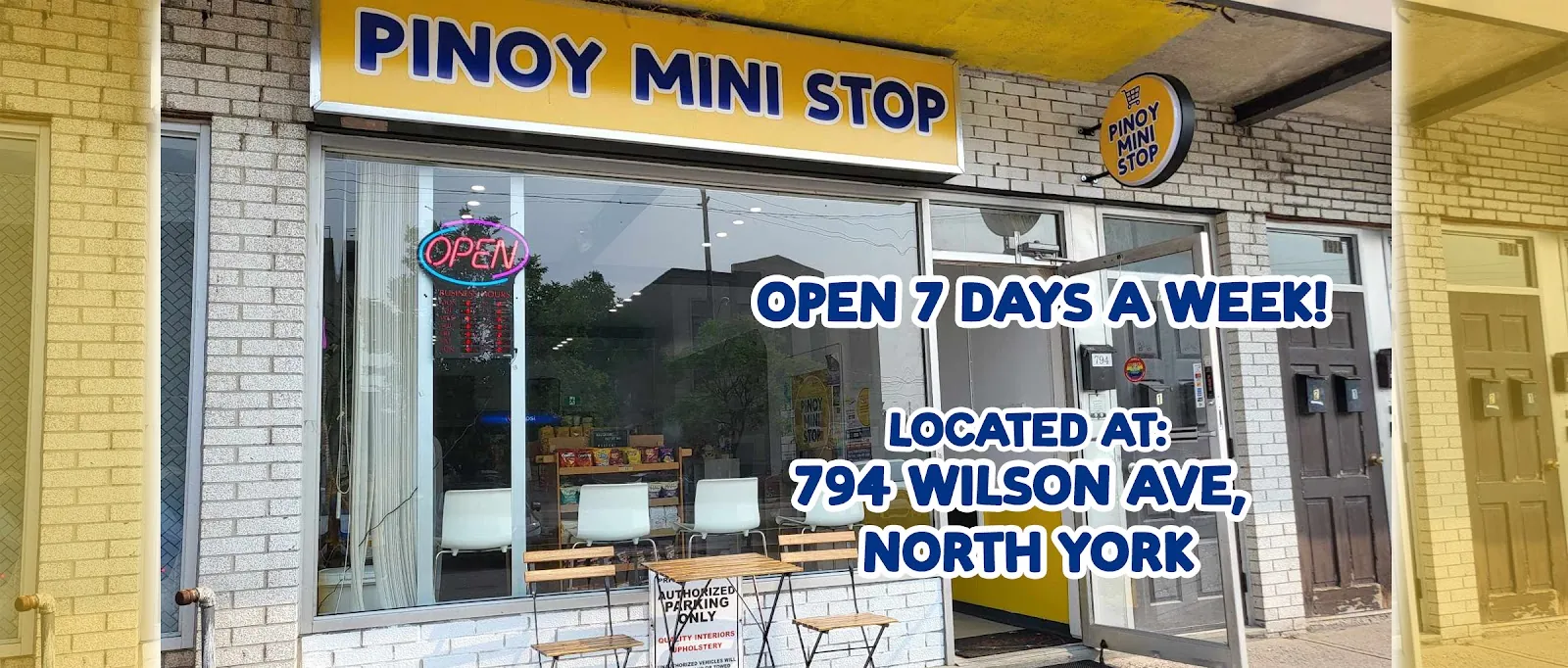 Pinoy Mini Stop, grocery shop at 794 Wilson Avenue in North York, Toronto