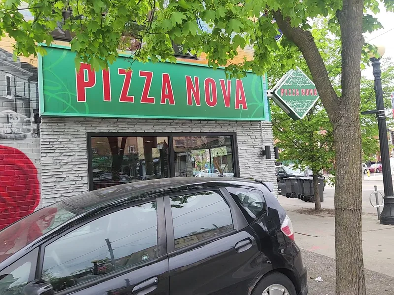Pizza Nova, italian kitchen at 703 College Street in Old Toronto, Toronto