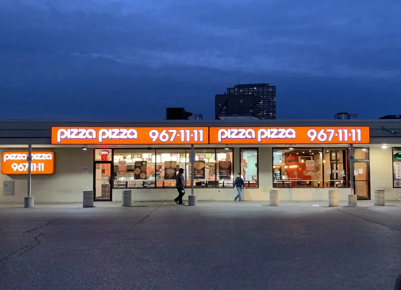 Pizza Pizza, italian kitchen at 45 Overlea Boulevard in East York, Toronto