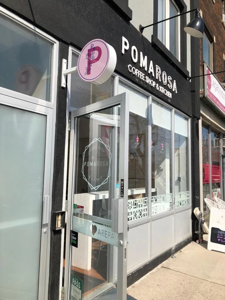 Pomarosa Coffee Shop & Kitchen, latin american kitchen at 1504 Danforth Avenue in East York, Toronto