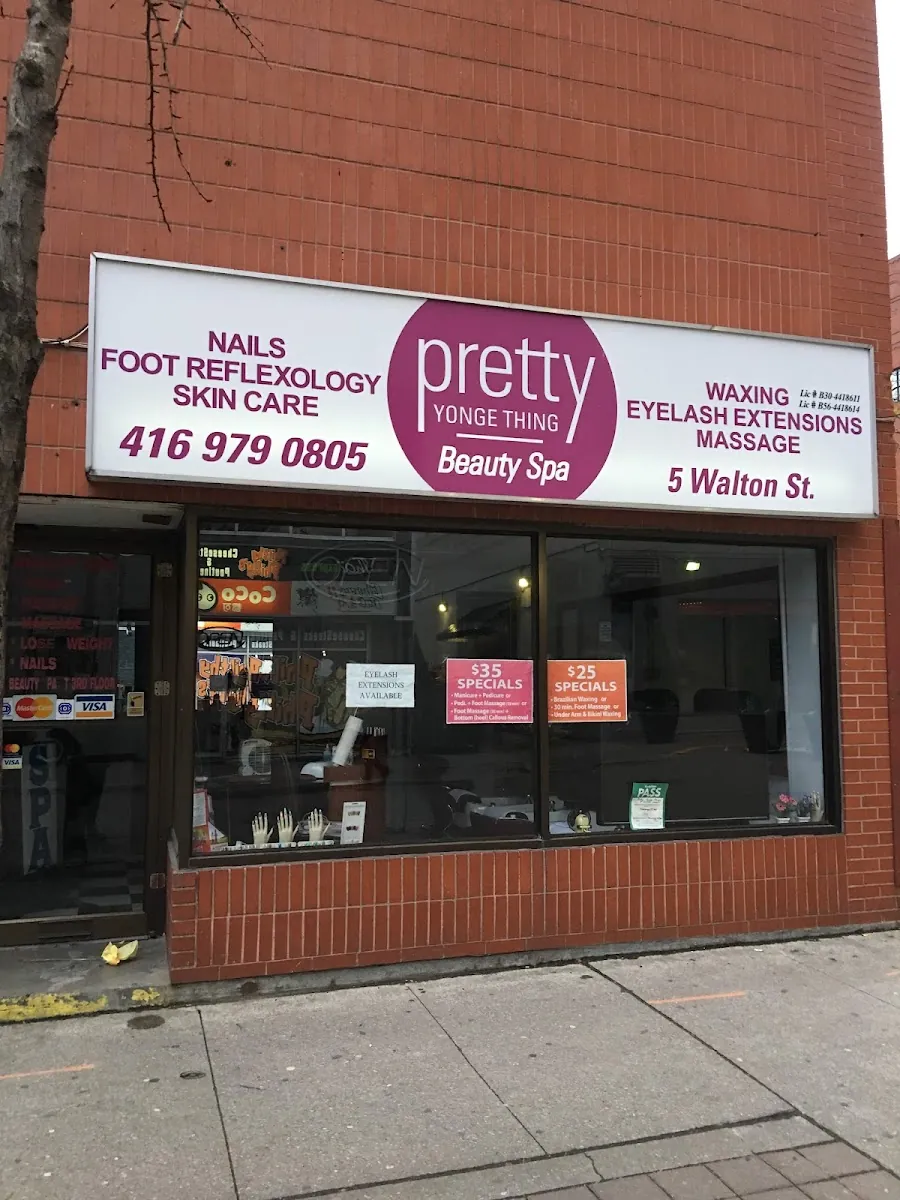 Pretty Yonge Thing, beauty salon at 5 Walton Street in Old Toronto, Toronto