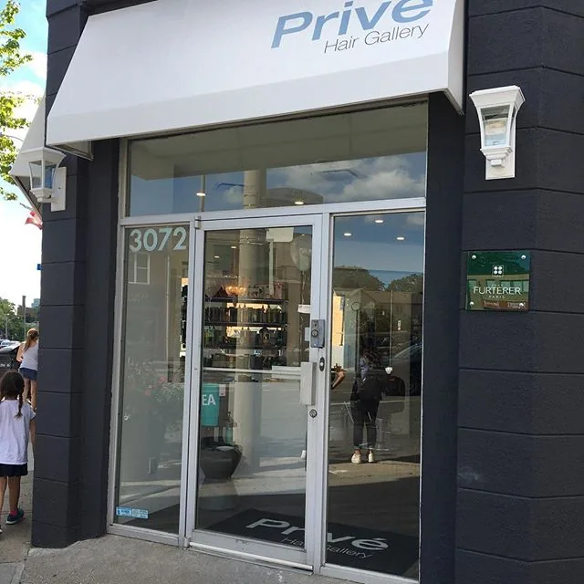Privé Hair Gallery, hair salon at 3072 Bloor Street West in Etobicoke, Toronto