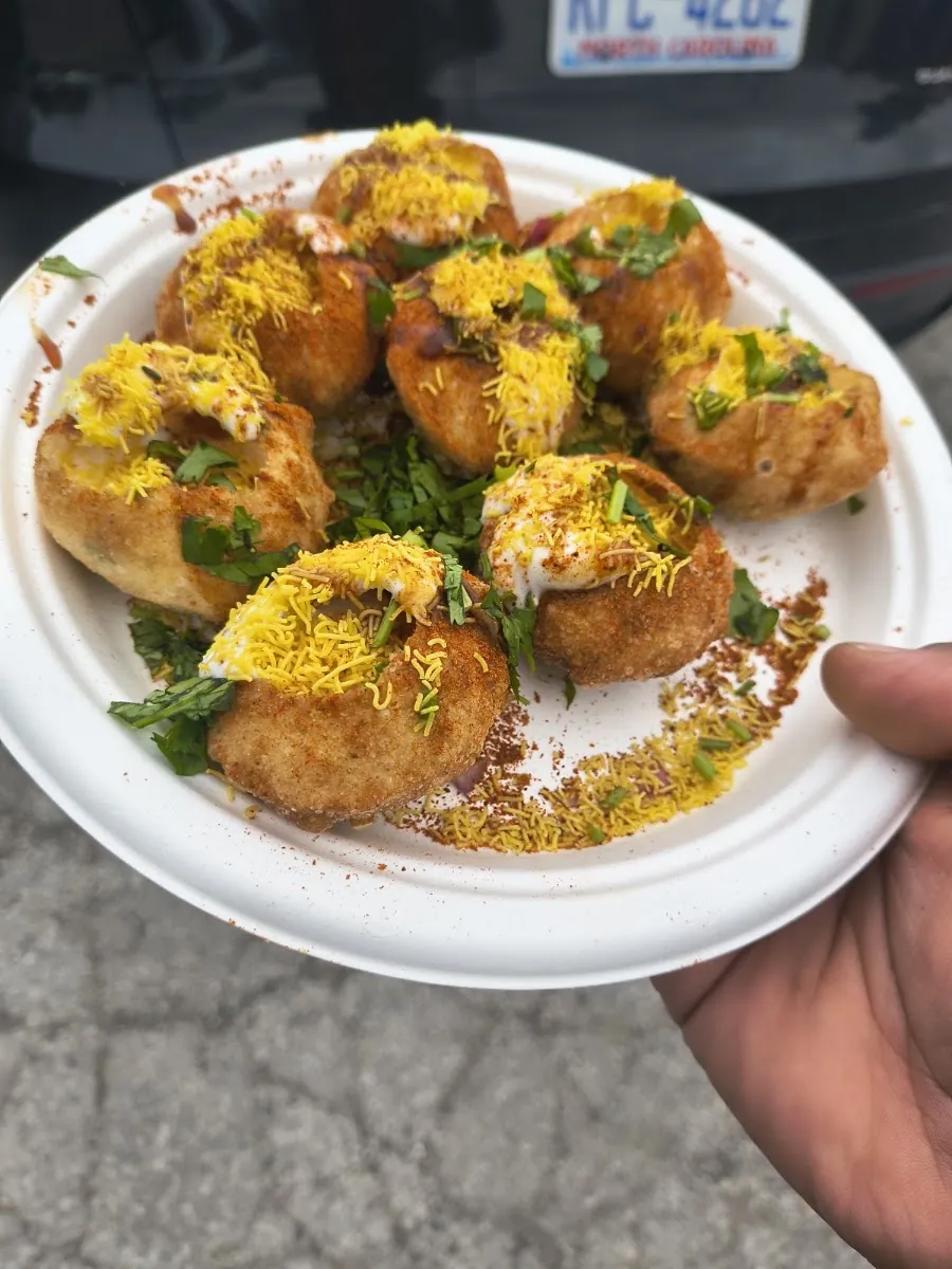 Radhe Pani Puri - Scarborough, indian kitchen at 3583 Lawrence Avenue East in Scarborough, Toronto