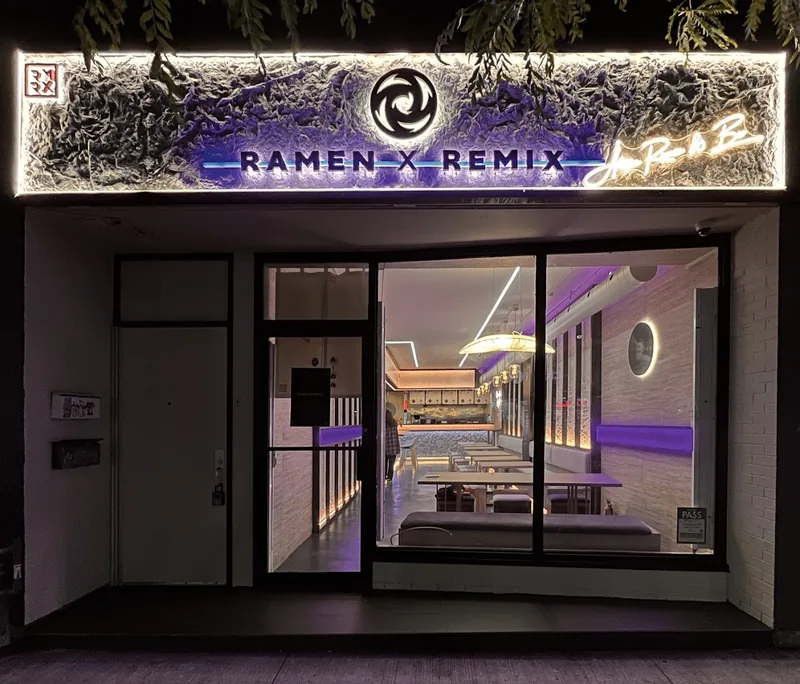 Ramen x Remix Ramen&Bar, japanese kitchen at 424 Queen Street West in Old Toronto, Toronto