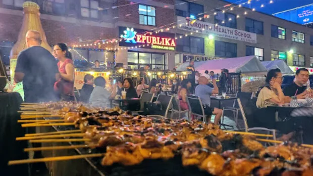 Republika RestoBar and Grill, filipino kitchen at 288-A Wilson Avenue in North York, Toronto