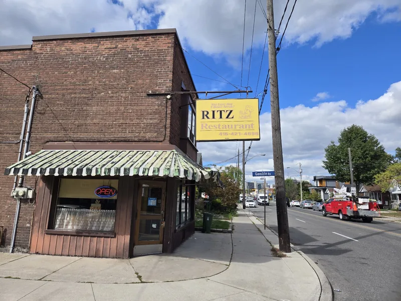 Ritz Restaurant, filipino kitchen at 310 Donlands Avenue in East York, Toronto