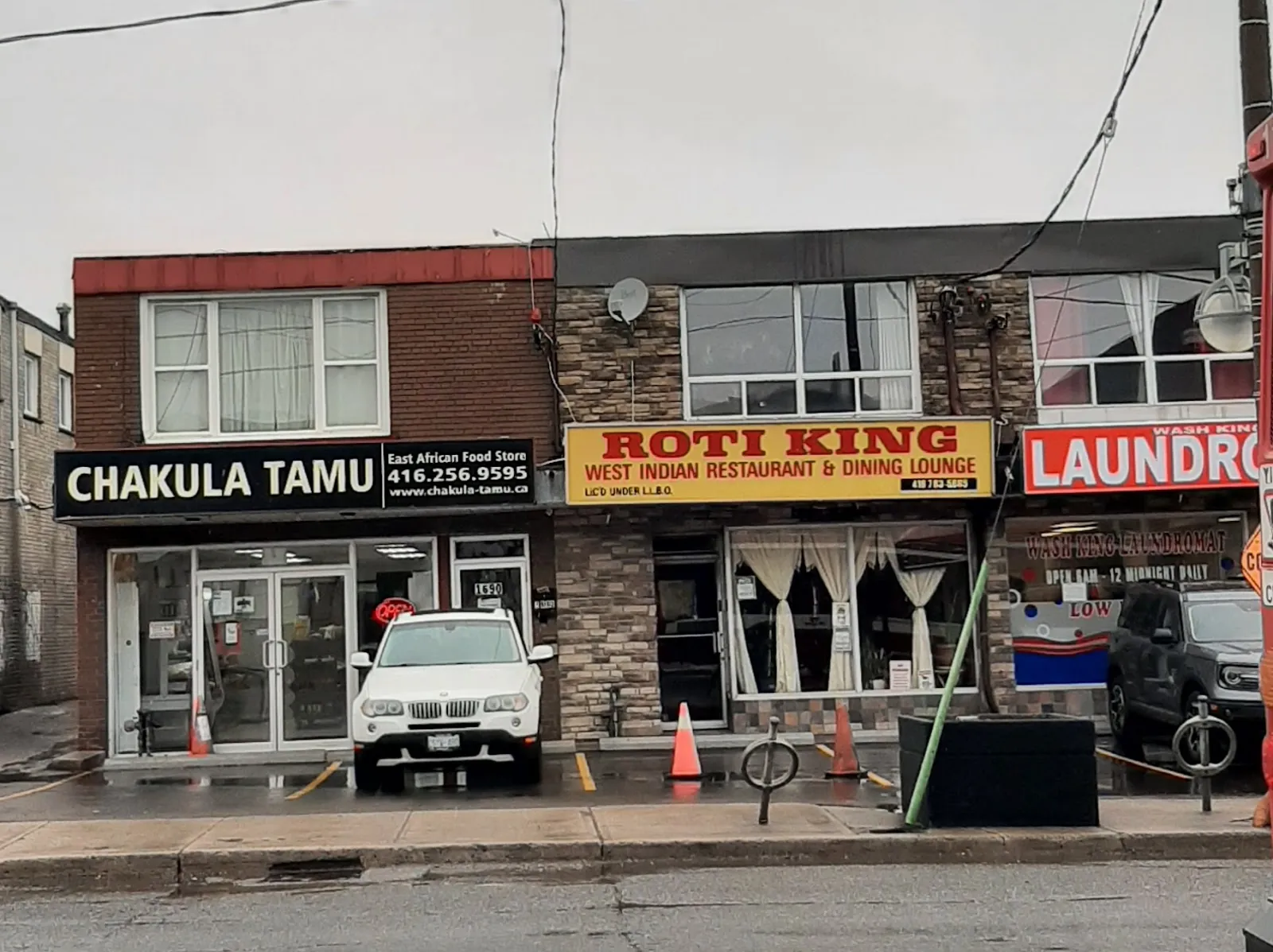 Roti King West Indian Restaurant, indian kitchen at 1688 Eglinton Avenue West in York, Toronto