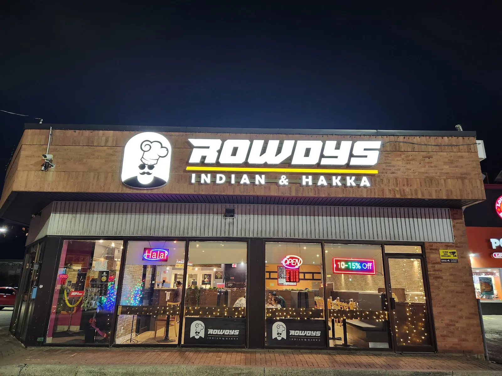 ROWDYS Indian & Hakka, chinese kitchen at 4352 Kingston Road in Scarborough, Toronto