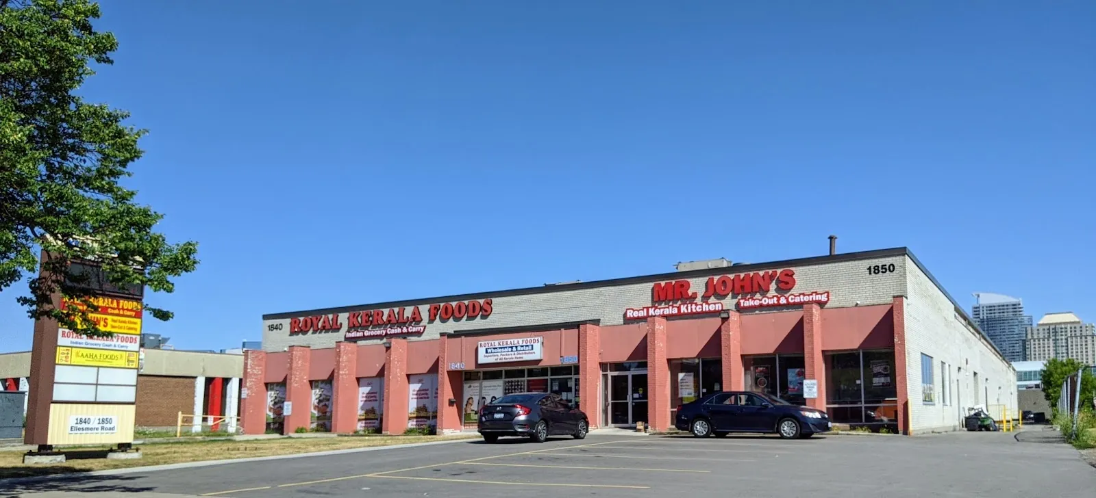 Royal Kerala Foods, grocery shop at 1840 Ellesmere Road in Scarborough, Toronto
