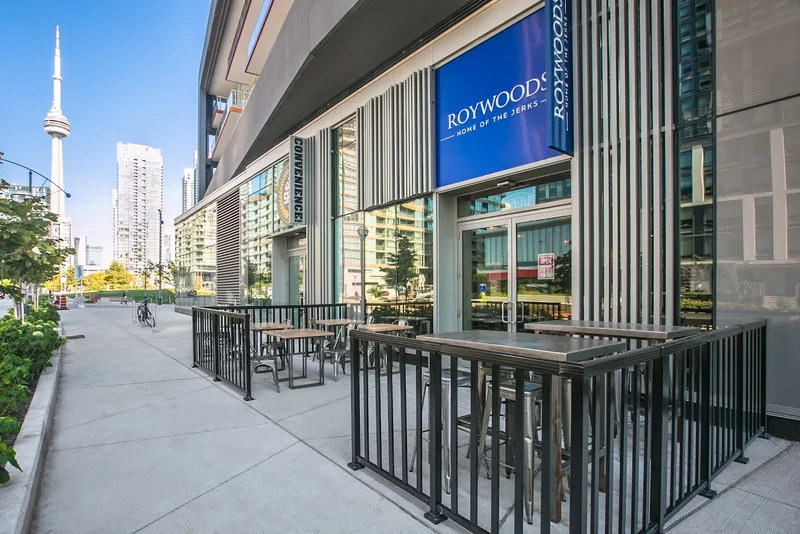 Roywoods, caribbean kitchen at 121 Fort York Boulevard in Old Toronto, Toronto