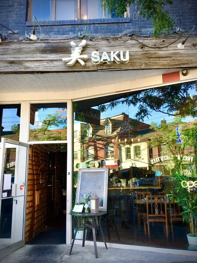 SAKU (sushi & taco), japanese kitchen at 478 Queen Street West in Old Toronto, Toronto