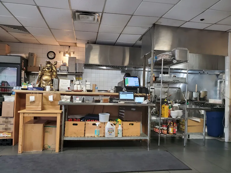 Sampaguita Village Family Restaurant, filipino kitchen at 322 Wilson Avenue in North York, Toronto
