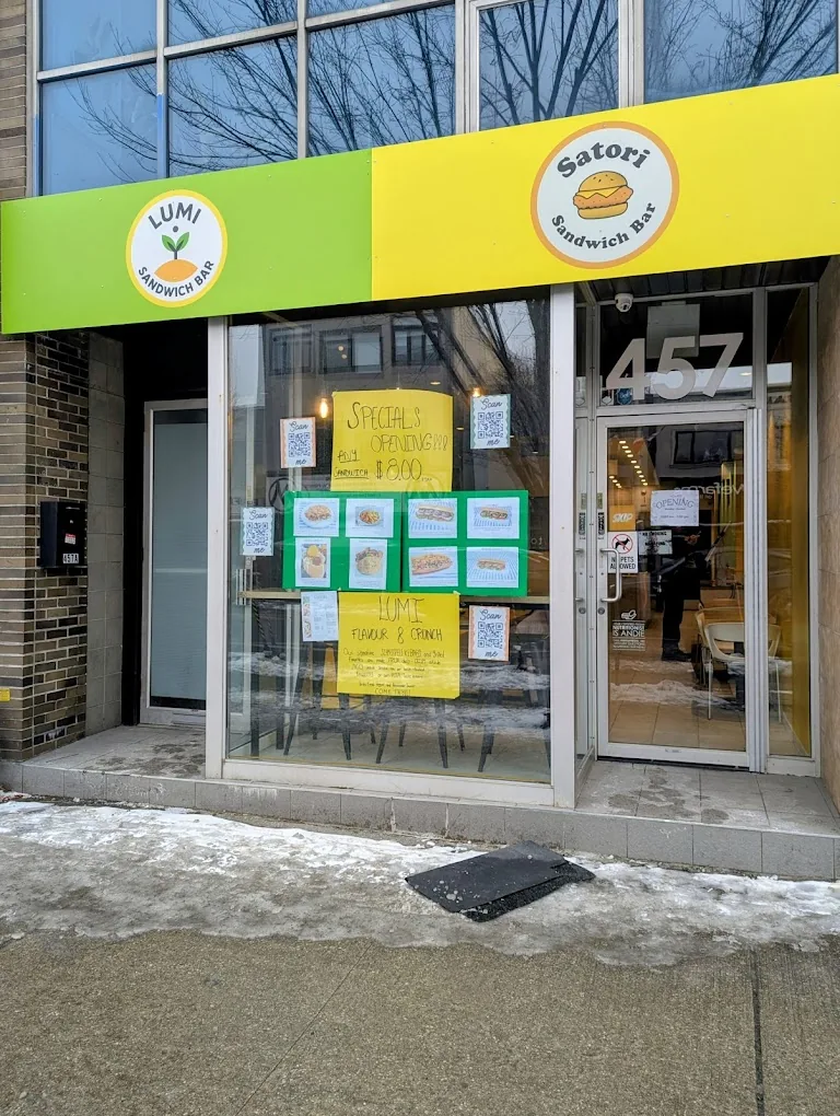Satori Sandwich Bar, middle eastern kitchen at 457a Danforth Avenue in Old Toronto, Toronto