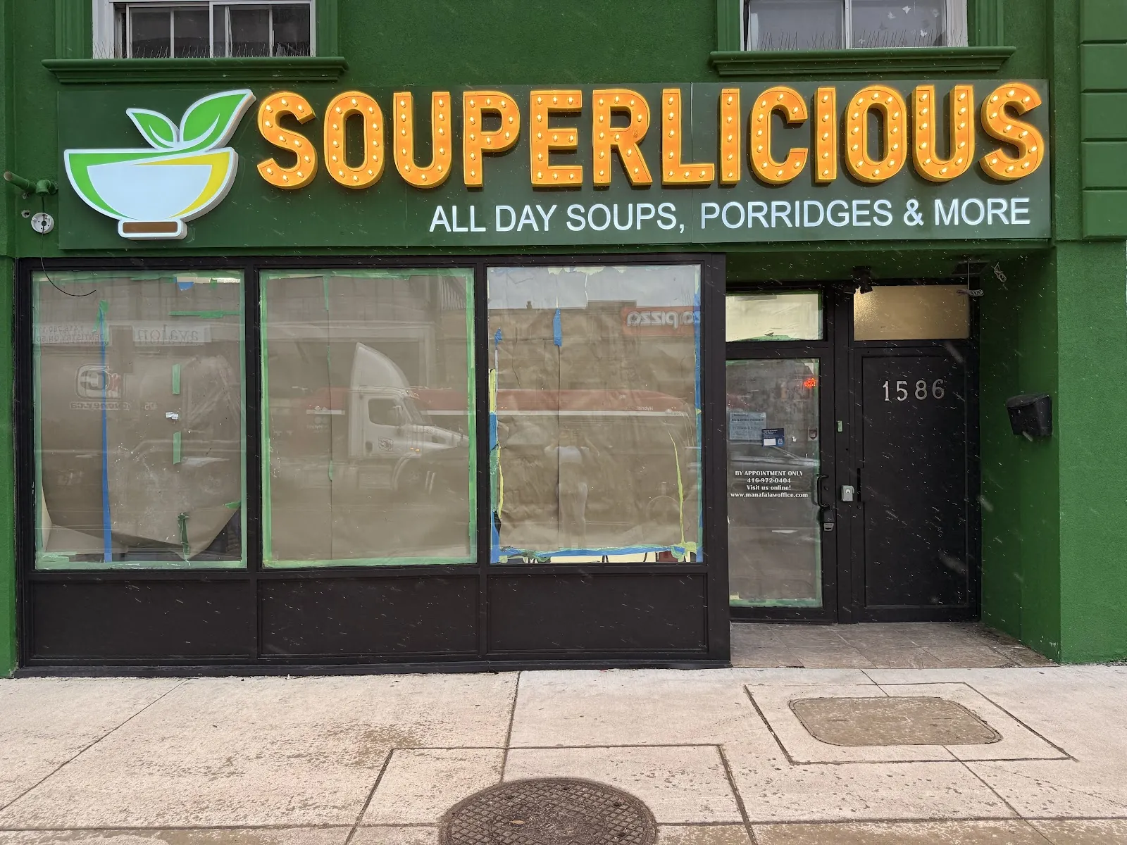 Souperlicious Eglinton West, caribbean kitchen at 1586 Eglinton Avenue West in York, Toronto