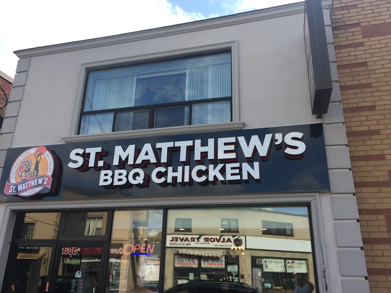 St Matthew's BBQ Chicken, portuguese kitchen at 527 Rogers Road in York, Toronto